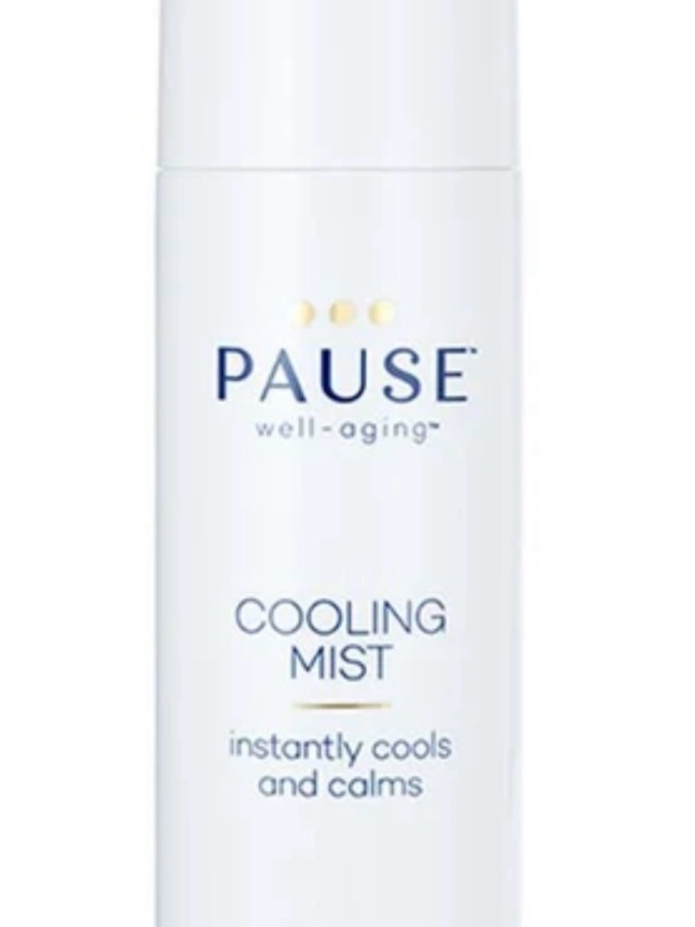 Pause Cooling Mist Toner - White | Instant Cooling & Calming Facial Mist